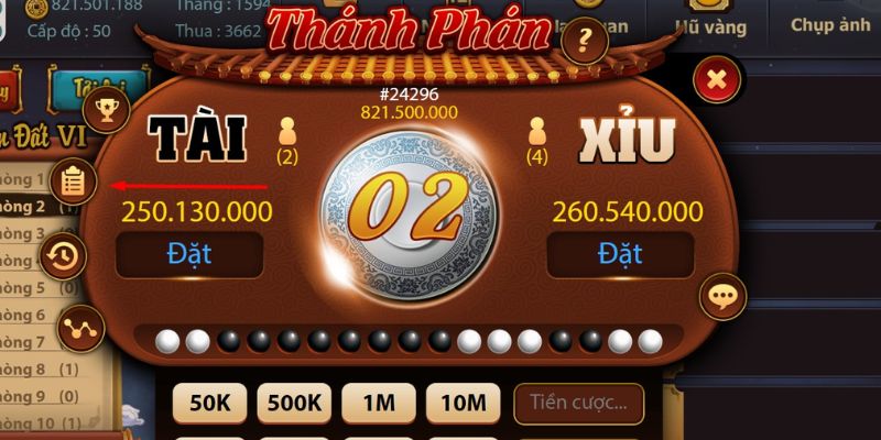 Luật chơi Tài Xỉu tại Game Bài Đổi Thưởng